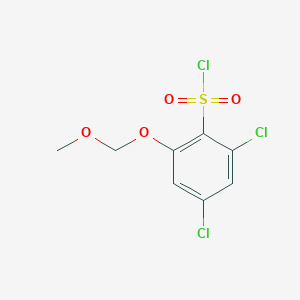 2,4-Dichloro-6-(methoxymethoxy)benzenesulfonyl chloride