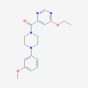 (6-Ethoxypyrimidin-4-yl)(4-(3-methoxyphenyl)piperazin-1-yl)methanone