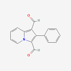 2-Phenylindolizine-1,3-dicarbaldehyde