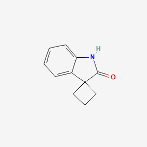 molecular formula C11H11NO B2532996 螺[环丁烷-1,3'-吲哚]-2'-酮 CAS No. 103490-52-4