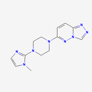 6-[4-(1-Methylimidazol-2-yl)piperazin-1-yl]-[1,2,4]triazolo[4,3-b]pyridazine