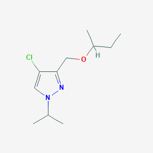 3-(sec-butoxymethyl)-4-chloro-1-isopropyl-1H-pyrazole