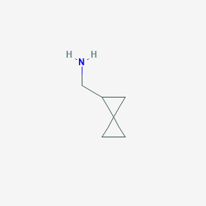 molecular formula C6H11N B2533135 Spiro[2.2]pentan-1-ylmethanamine CAS No. 1506601-94-0