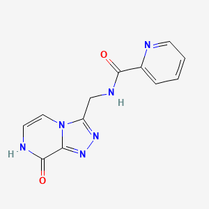 N-((8-hydroxy-[1,2,4]triazolo[4,3-a]pyrazin-3-yl)methyl)picolinamide