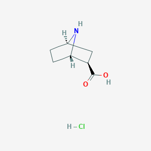 rac-(1S,2R,4R)-7-Azabicyclo[2.2.1]heptane-2-carboxylic acid hydrochloride