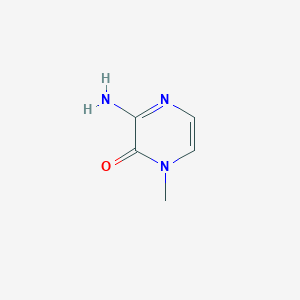 molecular formula C5H7N3O B2533192 3-氨基-1-甲基-1,2-二氢吡嗪-2-酮 CAS No. 4774-08-7