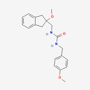 1-((2-methoxy-2,3-dihydro-1H-inden-2-yl)methyl)-3-(4-methoxybenzyl)urea