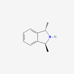 molecular formula C10H13N B2533217 (1S,3S)-1,3-Dimethyl-2,3-dihydro-1H-isoindole CAS No. 170697-57-1