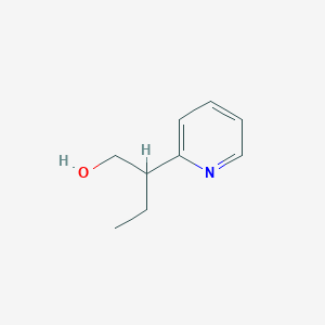 molecular formula C9H13NO B2533236 2-(Pyridin-2-yl)butan-1-ol CAS No. 89860-45-7
