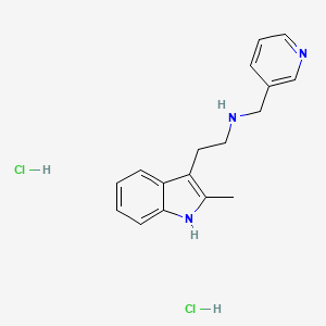 molecular formula C17H21Cl2N3 B2533277 Dihidrocloruro de <a href=