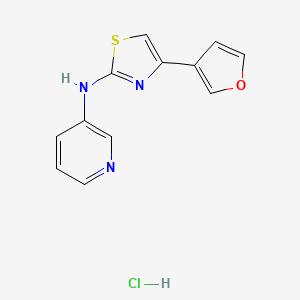 4-(furan-3-yl)-N-(pyridin-3-yl)thiazol-2-amine hydrochloride