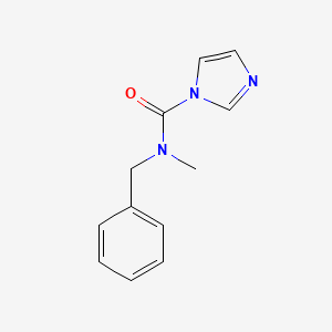 molecular formula C12H13N3O B2533406 N-苄基-N-甲基咪唑-1-甲酰胺 CAS No. 548763-27-5