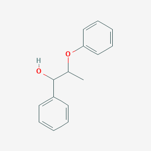molecular formula C15H16O2 B2533463 2-Phenoxy-1-phenylpropan-1-ol CAS No. 29509-30-6