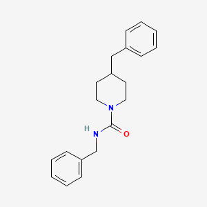 N,4-dibenzylpiperidine-1-carboxamide