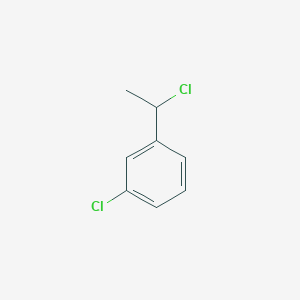 molecular formula C8H8Cl2 B2533717 1-Chloro-3-(1-chloroethyl)benzene CAS No. 34887-78-0