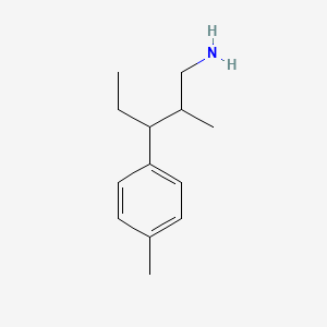 2-Methyl-3-(4-methylphenyl)pentan-1-amine