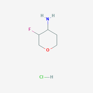 3-Fluorotetrahydro-2H-pyran-4-amine hydrochloride