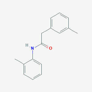 molecular formula C16H17NO B253383 N-(2-methylphenyl)-2-(3-methylphenyl)acetamide 
