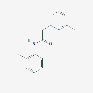 molecular formula C17H19NO B253388 N-(2,4-dimethylphenyl)-2-(3-methylphenyl)acetamide 