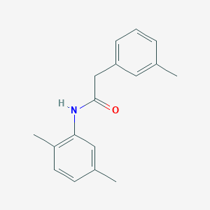 molecular formula C17H19NO B253389 N-(2,5-dimethylphenyl)-2-(3-methylphenyl)acetamide 
