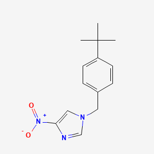 1-[4-(tert-butyl)benzyl]-4-nitro-1H-imidazole