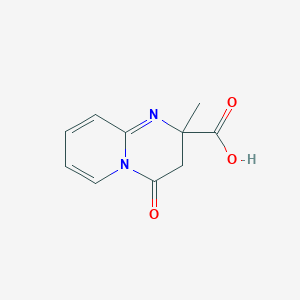 molecular formula C10H10N2O3 B2533961 2-methyl-4-oxo-3H-pyrido[1,2-a]pyrimidine-2-carboxylic acid CAS No. 339335-11-4
