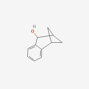 molecular formula C11H12O B2533967 Tricyclo[7.1.1.02,7]undeca-2,4,6-trien-8-ol CAS No. 81569-16-6