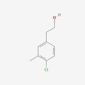 molecular formula C9H11ClO B2534024 4-Chloro-3-methylphenethyl alcohol CAS No. 842123-86-8