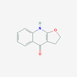molecular formula C11H9NO2 B253416 3,9-dihydrofuro[2,3-b]quinolin-4(2H)-one 