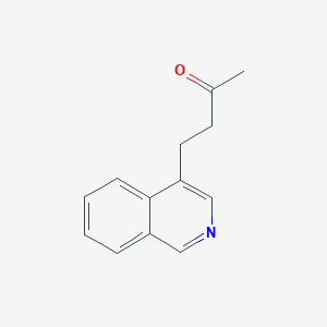 molecular formula C13H13NO B2534193 4-(Isoquinolin-4-yl)butan-2-one CAS No. 1342279-66-6
