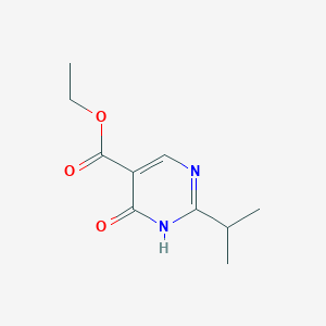 B2534208 Ethyl 4-hydroxy-2-isopropylpyrimidine-5-carboxylate CAS No. 72419-30-8