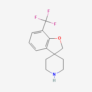 7-(Trifluoromethyl)-2H-spiro[1-benzofuran-3,4'-piperidine]