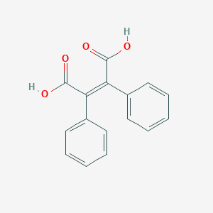 molecular formula C16H12O4 B253425 2,3-Diphenyl-2-butenedioic acid 