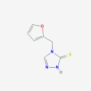 4-(2-furylmethyl)-4H-1,2,4-triazole-3-thiol