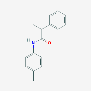 molecular formula C16H17NO B253433 N-(4-methylphenyl)-2-phenylpropanamide 