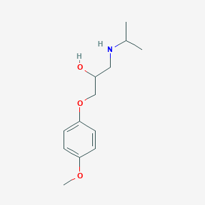 molecular formula C13H21NO3 B253445 1-(Isopropylamino)-3-(4-methoxyphenoxy)-2-propanol 