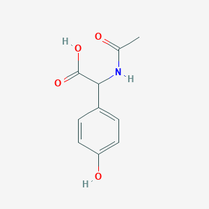 molecular formula C10H11NO4 B253447 (Acetylamino)(4-hydroxyphenyl)acetic acid 