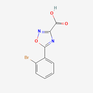 5-(2-Bromophenyl)-1,2,4-oxadiazole-3-carboxylic acid