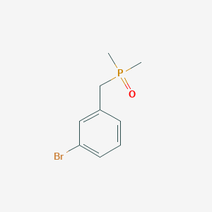 molecular formula C9H12BrOP B2534551 1-溴-3-(二甲基甲酰氧基甲基)苯 CAS No. 2445785-73-7