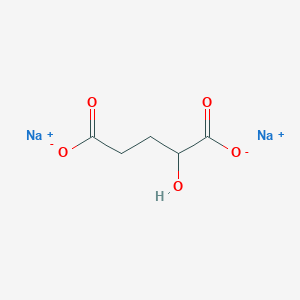 molecular formula C5H6Na2O5 B025347 2-羟基戊二酸二钠 CAS No. 40951-21-1