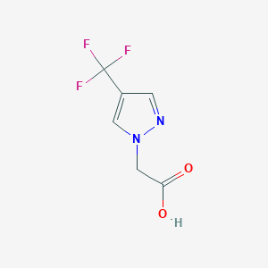 2-(4-(Trifluoromethyl)-1H-pyrazol-1-yl)acetic acid