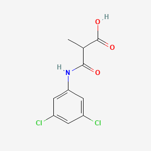 molecular formula C10H9Cl2NO3 B2534857 3-(3,5-Dichloroanilino)-2-methyl-3-oxopropanoic acid CAS No. 1505280-31-8