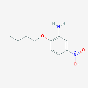 molecular formula C10H14N2O3 B253508 2-Butoxy-5-nitroaniline 