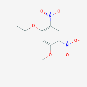 molecular formula C10H12N2O6 B253517 1,5-Diethoxy-2,4-dinitrobenzene 