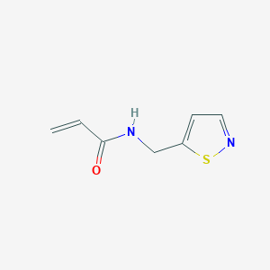 N-(1,2-Thiazol-5-ylmethyl)prop-2-enamide