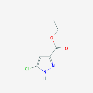 ethyl 3-chloro-1H-pyrazole-5-carboxylate