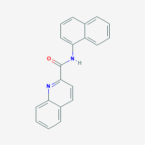 molecular formula C20H14N2O B2535240 N-(naphthalen-1-yl)quinoline-2-carboxamide CAS No. 298193-67-6
