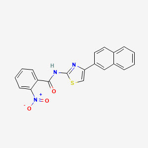 N-(4-(naphthalen-2-yl)thiazol-2-yl)-2-nitrobenzamide