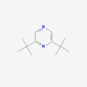 molecular formula C12H20N2 B253537 2,6-Ditert-butylpyrazine 