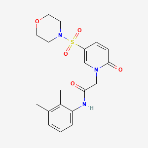 N-(2,3-dimethylphenyl)-2-[5-(morpholin-4-ylsulfonyl)-2-oxopyridin-1(2H)-yl]acetamide